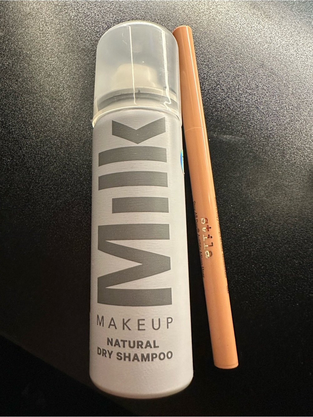 New Milk Makeup dry shampoo and Stila All Day ArtiStix Eyeliner Topaz- BNWNB